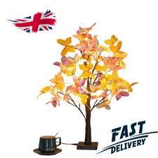 Tabletop Bonsai Tree Lights Butterfly Tree Lamp Decorative LED Night Light Deco