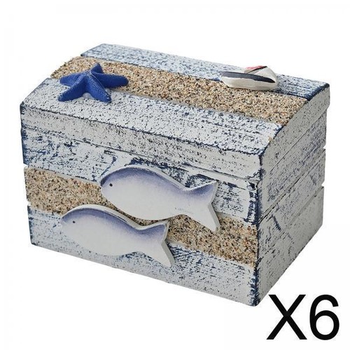 6xdecorative wooden box - 6xdecorative,