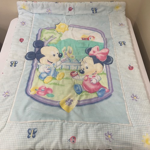 Vtg disney baby - baby, crib