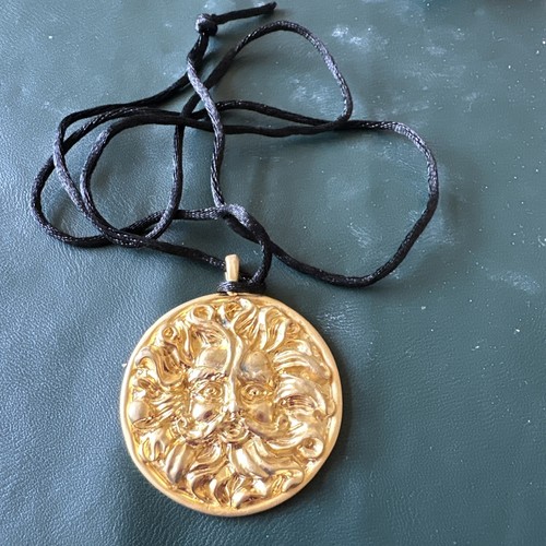 Vtg celtic green man face - celtic,