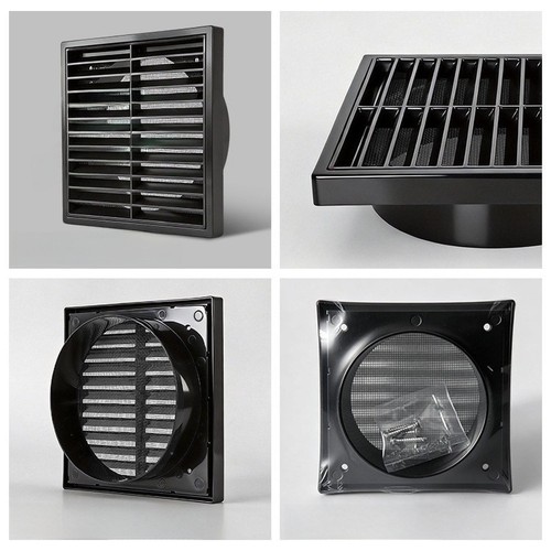 Louvred external wall vent - louvred,