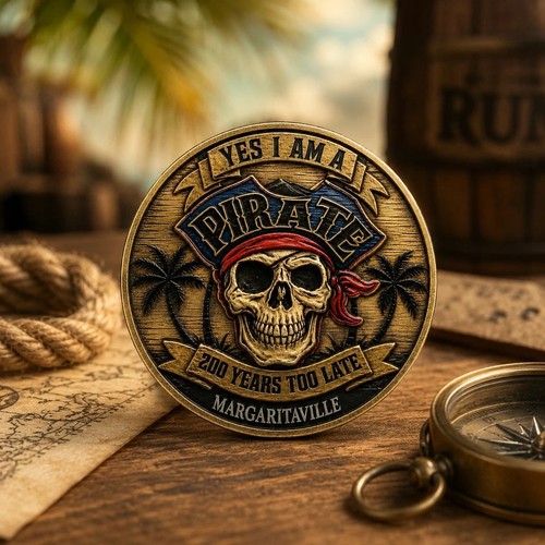 Jimmy buffett pirate skull - buffett,