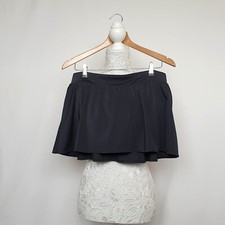 Taking Shape Florida Swim Skirtini Black Size 16 New Swimming Summer Holiday 