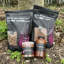 Sticky Baits Krill Day Session Pack Includes Boilies Pellets Pop Ups and Glug