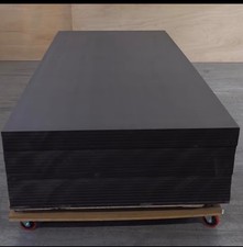 Black dyed mdf - high, density