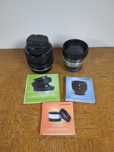 Lensbaby kit for canon - kit, mount