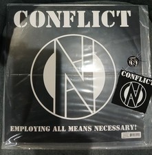 Conflict 9 Lp Bundle Inc:  Employing All Means Necessary Ltd Edition White Vinyl