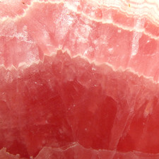 Banded Rhodochrosite Slice