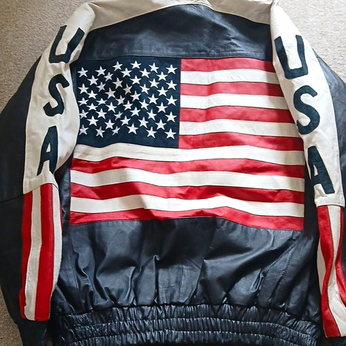Mens american flag tage - american,