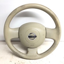 NISSAN MICRA K12 1.2 PETROL STEERING WHEEL COMPLETE TRIM UNIT  2002 - 2006