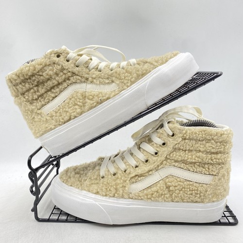 Vans sk8 beige - vans, sherpa