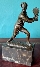 Max Milo Bronze Tennis Player