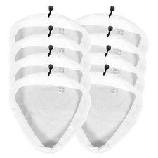 Steam Pads for PIFCO Cleaner Mop 6 in 1 10 in 1 12 in 1 PS001 Cloths Covers x 8
