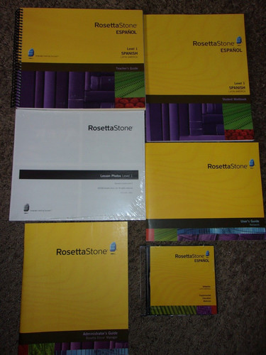 Rosetta stone spanish - stone, espanol