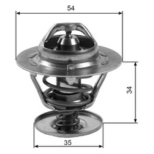 Gates Thermostat,Coolant fits
