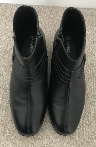 Black ankle boots - -, size