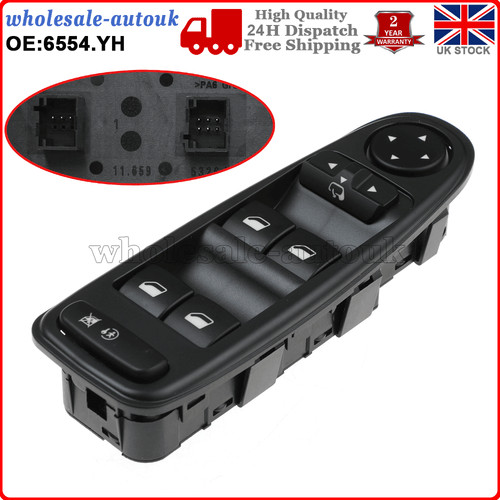Power window switch adjustment - switch,