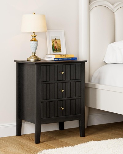 Heyzoey bedside table with - table, 3