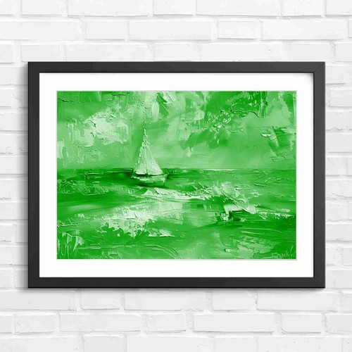 Impressionist sailboat - impressionist,