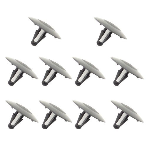 10pcs black plastic fasteners - 10pcs,