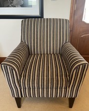 NEXT Striped Armchair and