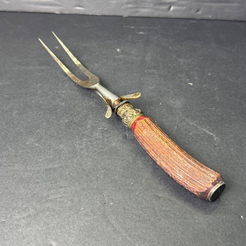 Antique stag antler meat - antler,