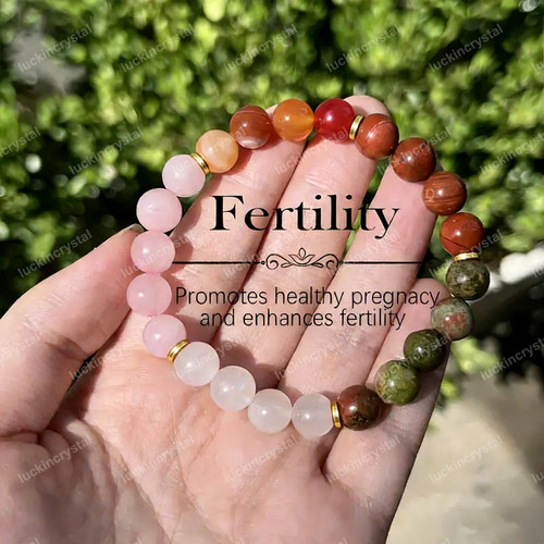 Fertility bracelet carnelian - bracelet,