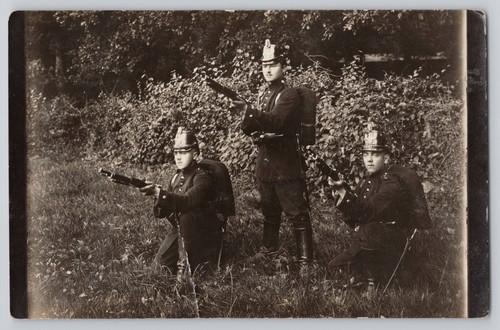 Rppc postcard prussian - rppc, jäger