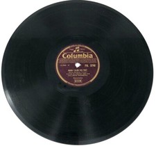 10" Shellac Record Columbia FB