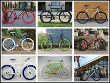 Teman Brand new Single Speed  Fixed Gear fixie Road Bike Flip Flop hub bicycle