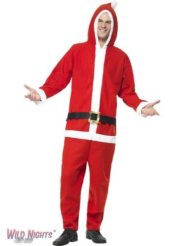 Mens santa costume all one - all,