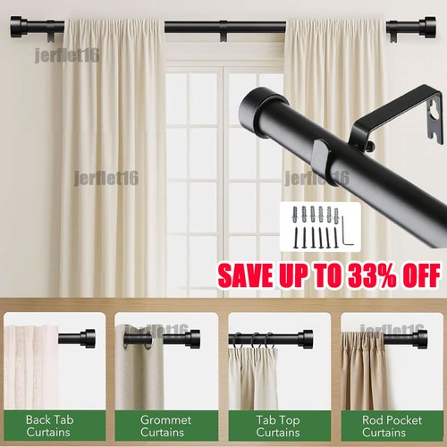 Extendable curtain poles with - extendable,