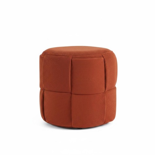 Woven ottoman stool handwoven - ottoman,