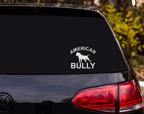 American bully dog silhouette - dog,