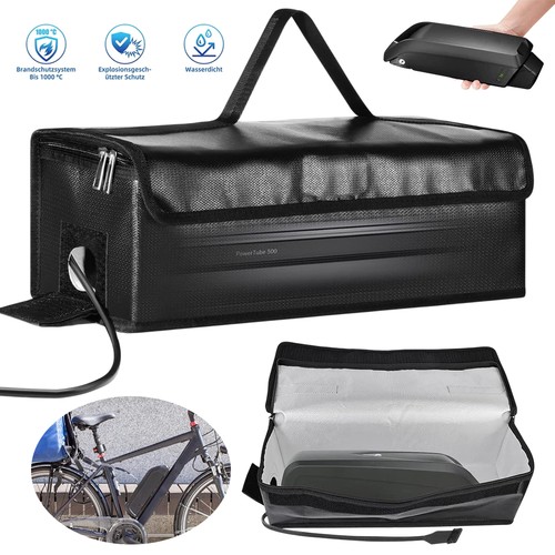 Battery fireproof bag with - fireproof,