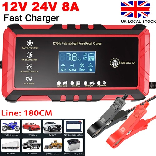 12v 24v car battery - 12v,