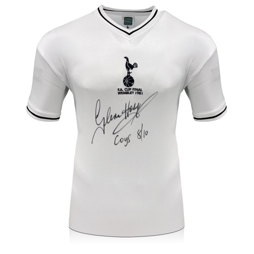 Glenn hoddle signed - hoddle, tottenham