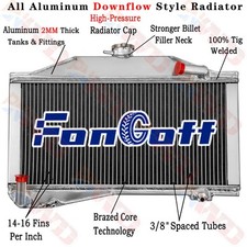 2 Row Aluminum Radiator For