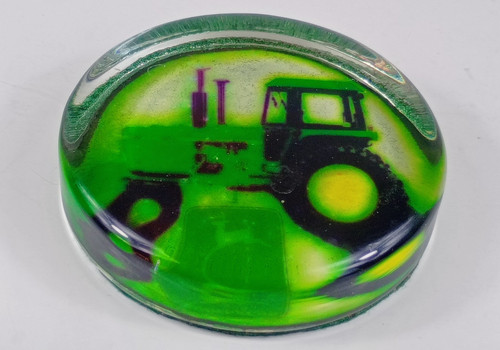 John deere tractors glass - tractors,