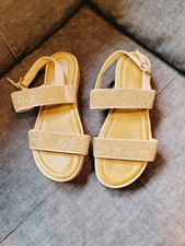 Ladies Kelsi Rose Gold Sandles. Size Uk 3