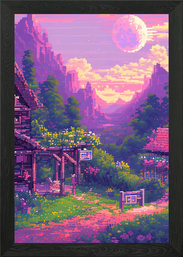 Beautiful view framed wall - framed,
