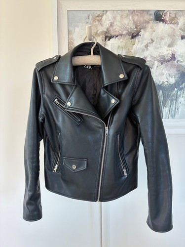 Zara faux leather - , biker