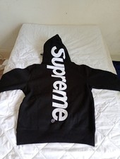 Small Supreme Back Logo Hoodie