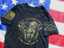 real GRUNT STYLE usa DIEs WITHOUT HONOR viking valhalla thor T SHIRT medium
