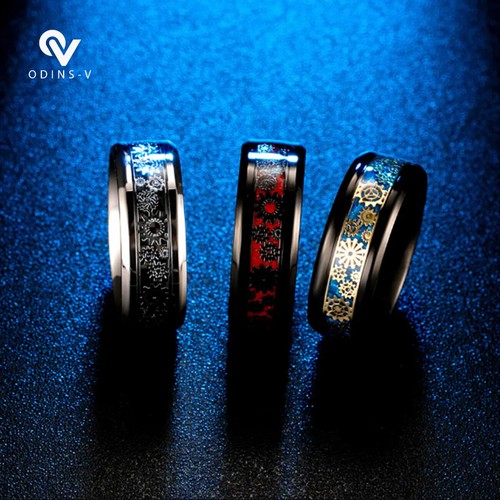 Men silver dragon wedding - men's,