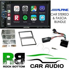 Vauxhall Antara 2006 On Alpine Bluetooth Sat Nav DAB Stereo Upgrade Kit VX33