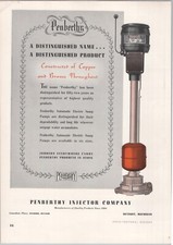 1939 Ad * Penberthy Injector Company Detroit MI Winsor Ontario Canada