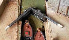 3 Narrow canal lock gates A18a