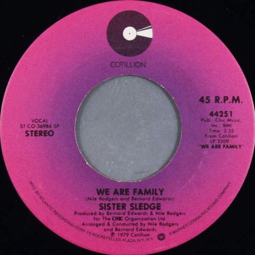 Sister sledge are family - sister, we