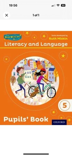 Read write inc literacy - read, &